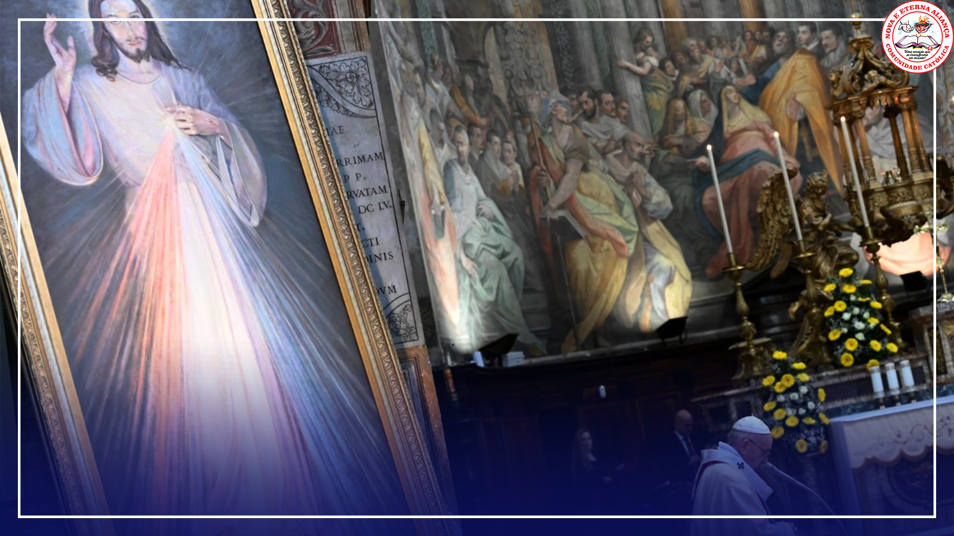 Papa recorda a festa da Divina Misericórdia: pedir a graça do perdão e do amor