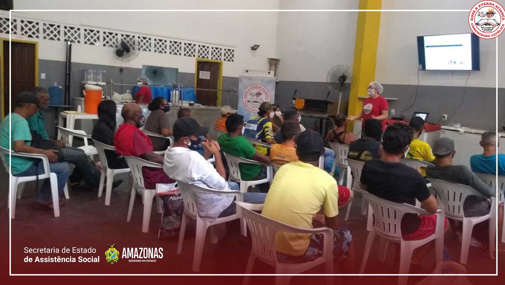 Saúde e qualidade de vida é tema de palestra para os atendidos da comunidade